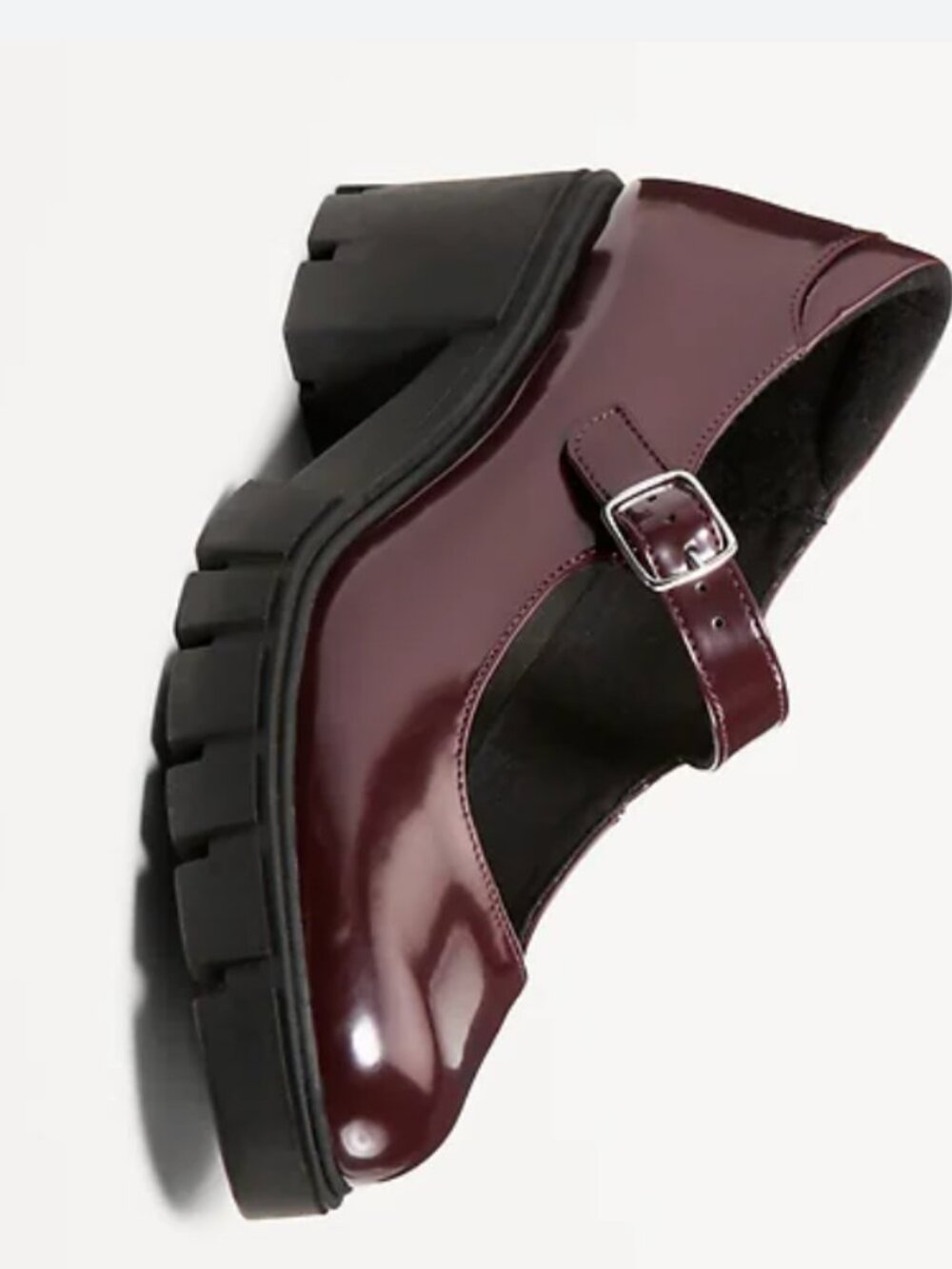 Old Navy burgundy Mary Jane shoes